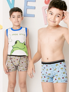 神奇寶貝。棉質男童四角褲兩件組